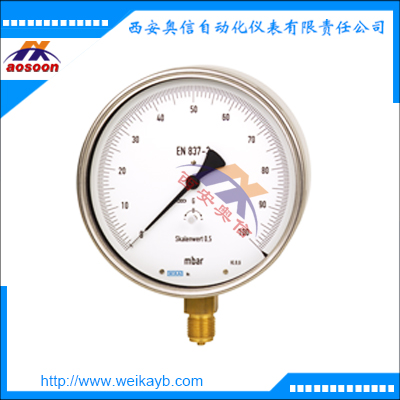  wika膜盒压力表610.20.160德国WIKA压力表