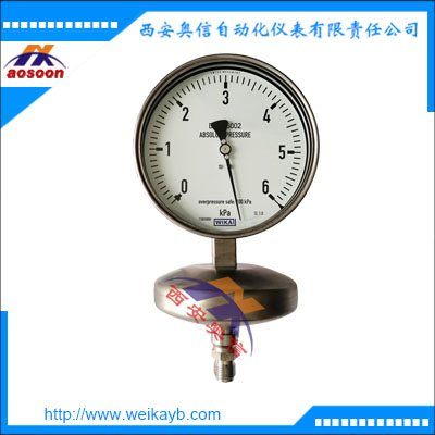 WIKA绝压表532.51 德国威卡WIKA wika不锈钢绝压表