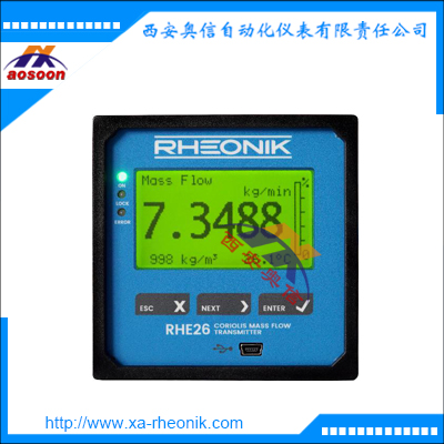 RHE26E1D1DOS1NN 德国雷奥尼克质量流量计 RHEONIK科里奥利质量流