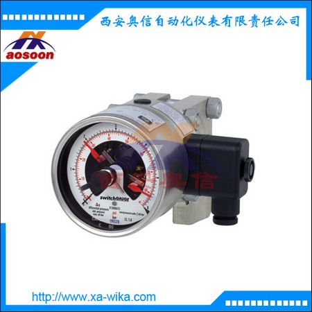 wika压力表DPGS43HP.100 wika电接点开关差压表 wika差压表