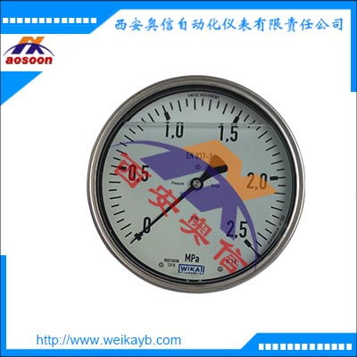 wika压力表233.50.160 WIKA不锈钢压力表232.50