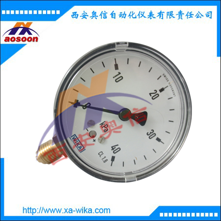 威卡WIKA压力表611.10 WIKA膜盒式压力表 wika压力表