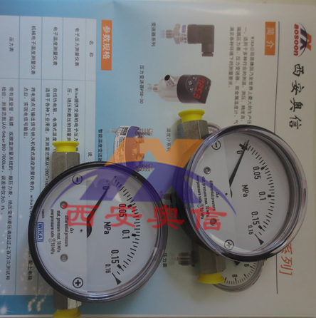 威卡WIKA差压表700.01 德国wika压力表