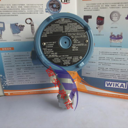 UE上海防爆开关J120-171美国UE焊接不锈钢压力开关0.07-1.4bar