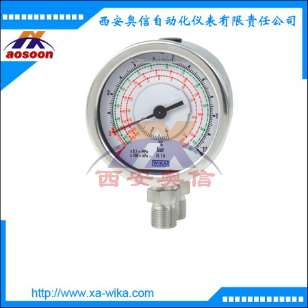 732.18 733.18 差压表带波登管 德国WIKA