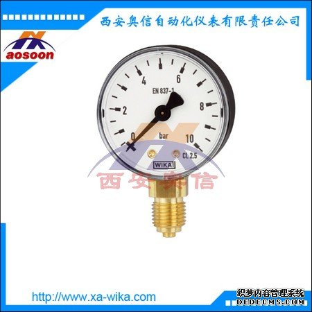 德国WIKA机械式压力表111.10-A-EV410Z-RD德国威卡