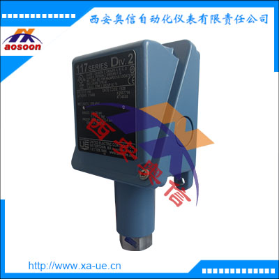 H117-193 UE油压开关H117-193 1190 DPDT不锈钢压力控制器