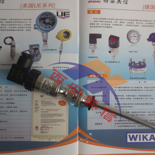 TR31德国威卡温度计 微型热电阻温度计