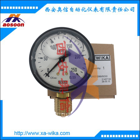 WIKA压力表 波登管压力表113.13.063 德国WIKA