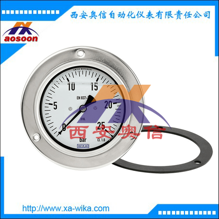 WIKA不锈钢波登管压力表PG23CP德国wika