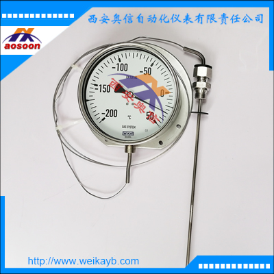 德国wika 毛细管温度计 汽包式温度计F73.100