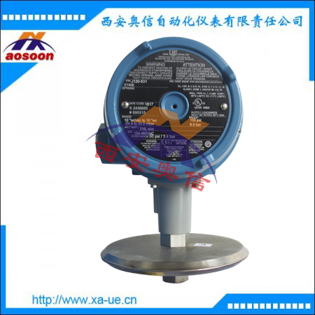 J120-535化工气体压力开关24.9~622.3mbar 美国UE 316L防腐防爆型