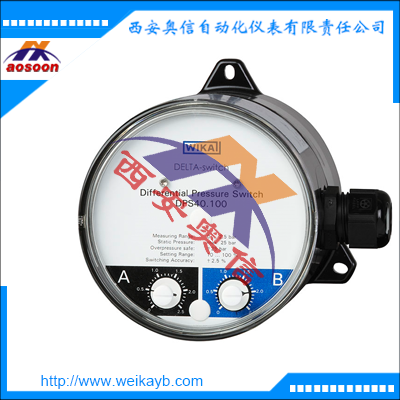 851.02.100替代产品DPS40设定值可调差压开关
