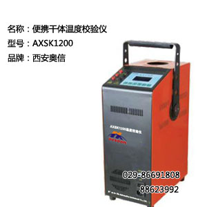  干体温度校验仪 AXSK1200便携式温度校验仪 