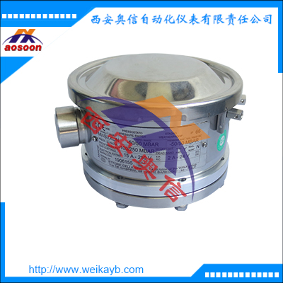 不锈钢膜片压力开关50mbar Cella不锈钢压力开关MWBXXUN