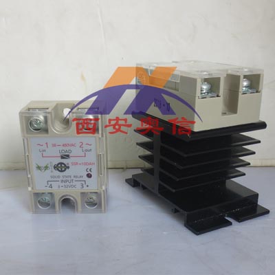 NHR-SSR-25DAHC固态继电器 虹润继电器NHR-SSR
