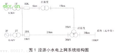 泾源小水电站上网保护的配置与调整