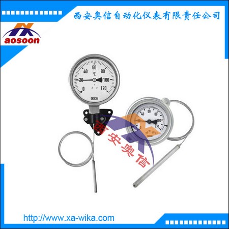 H70温度开关 膨胀式带开关温度计WIKA温度计