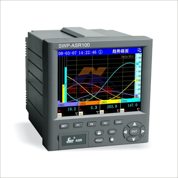  SWP无纸记录仪昌晖SWP-ASR103-1-0 3通道流量积算记录仪 